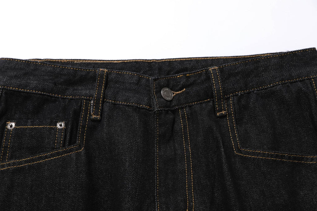 New vintage loose straight jeans