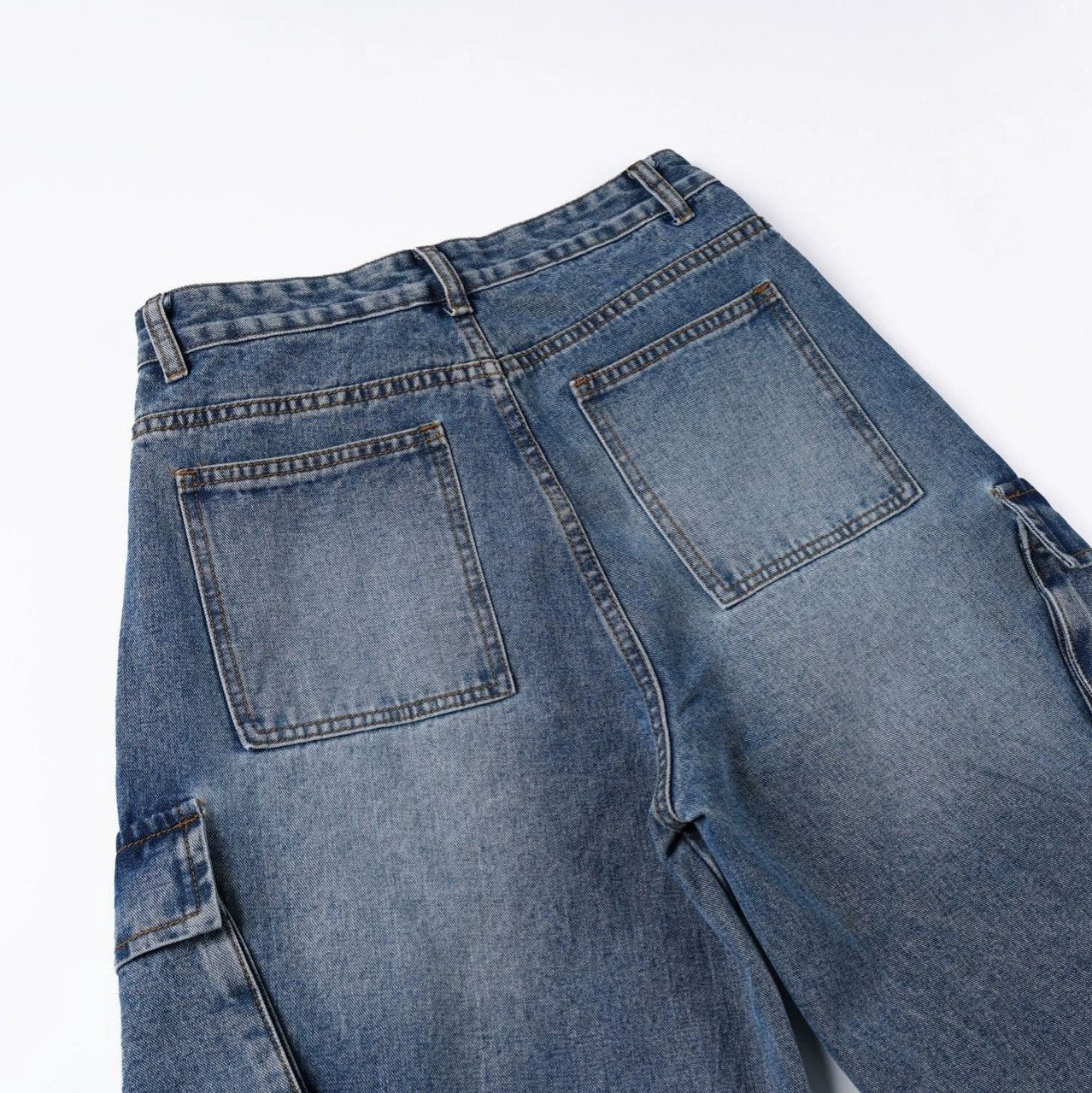 Double pocket fashion jeans