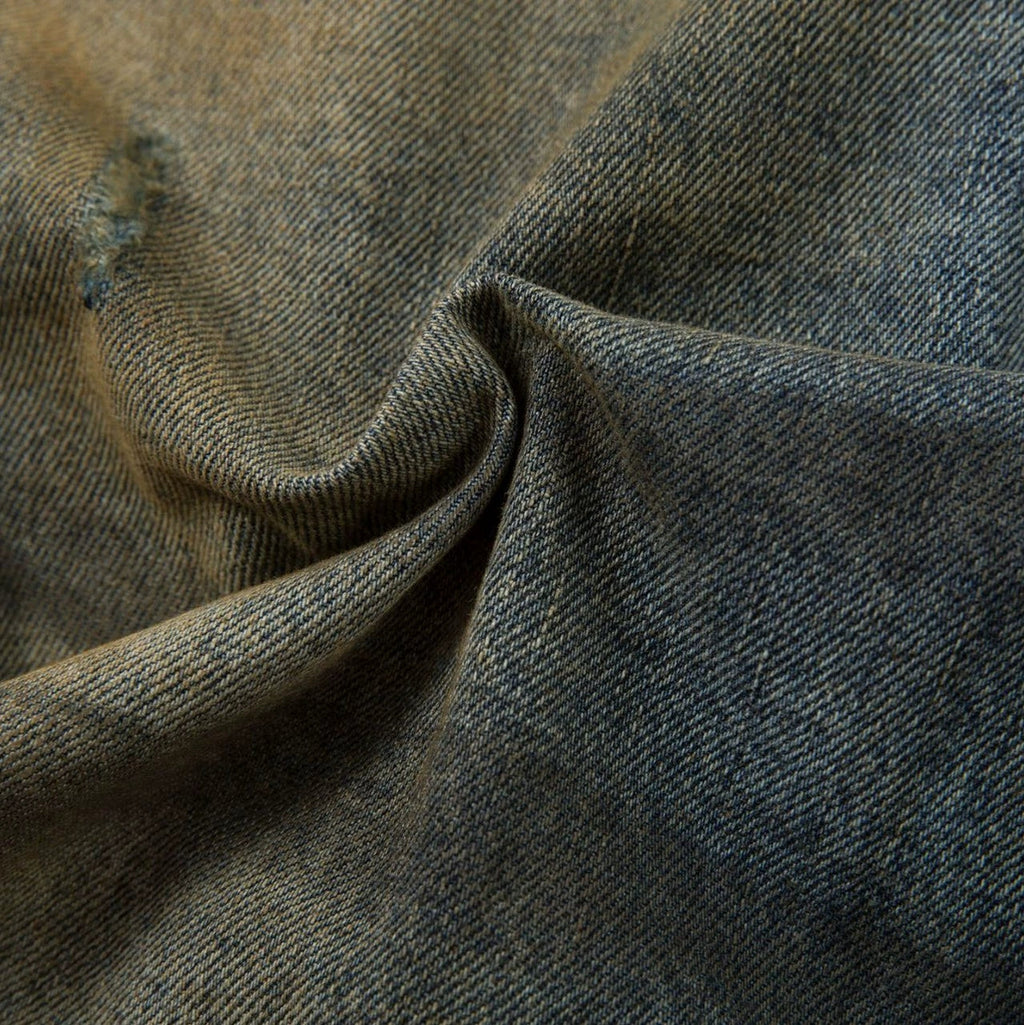 Vintage distressed chic jeans