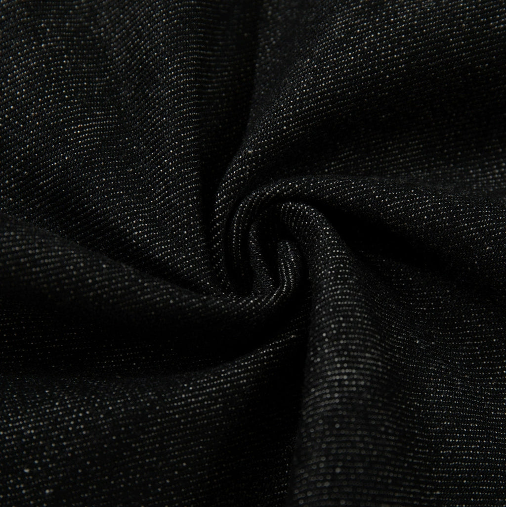 Fashion workwear jeans high street embroidery loose wide pants