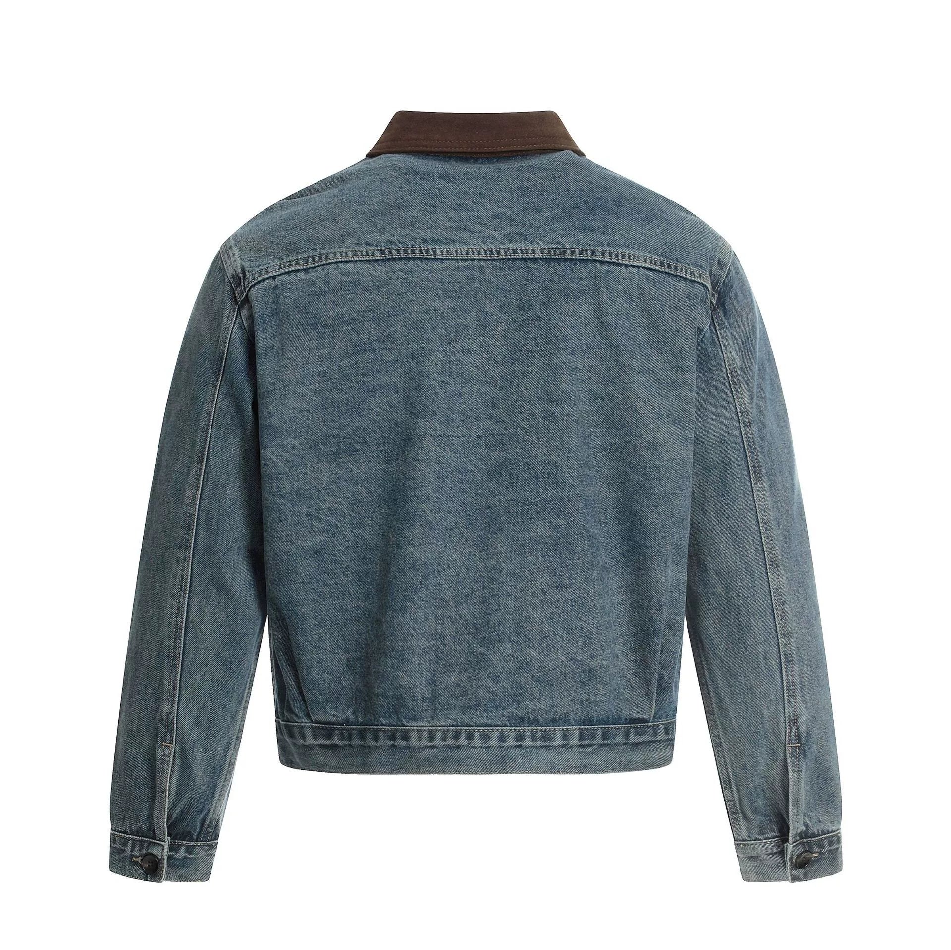 Fashionable denim sports casual jacket
