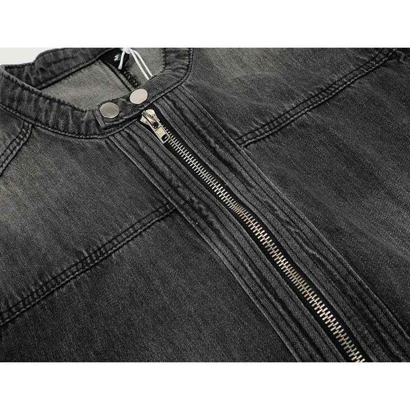 Fashionable denim sports casual jacket