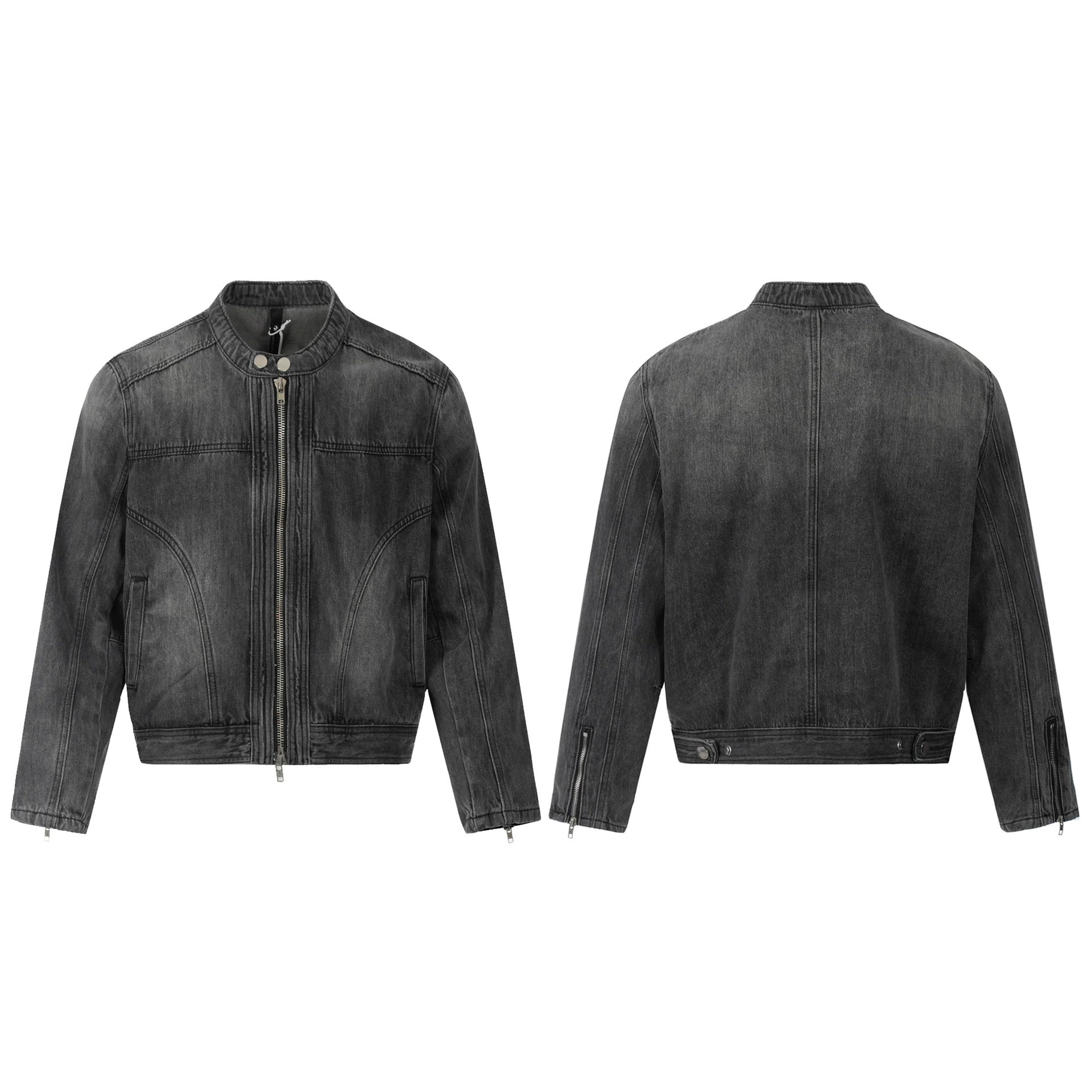 Fashionable denim sports casual jacket