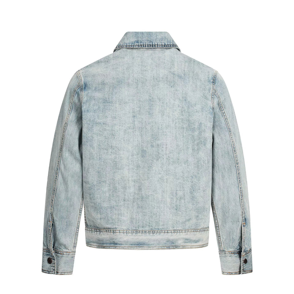 Fashionable denim sports casual jacket