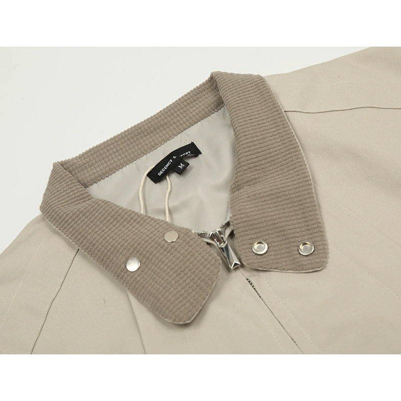 Fashionable denim sports casual jacket