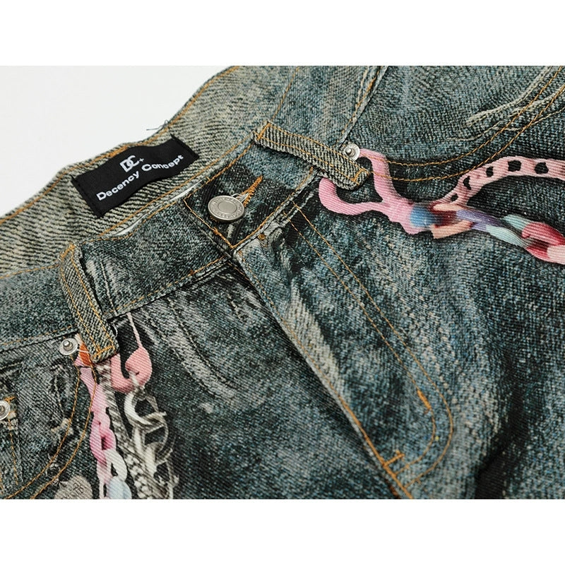 Fashion denim shorts