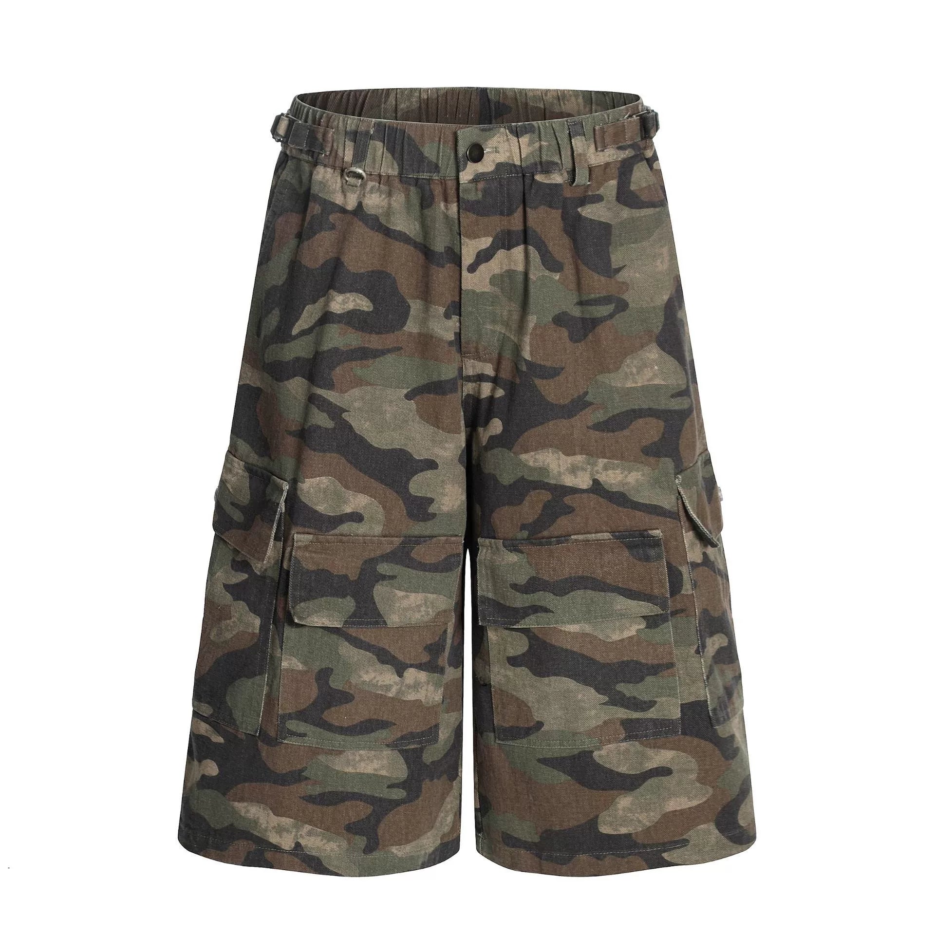 Fashion sports loose camouflage shorts